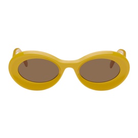 로에베 LOEWE Yellow Loop Sunglasses 232677M134021