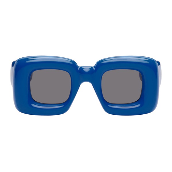 로에베 로에베 LOEWE Blue Inflated Sunglasses 232677M134042