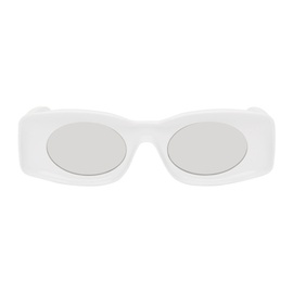 로에베 LOEWE White Paulas Ibiza Sunglasses 232677M134046