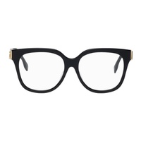 펜디 Fendi Black Square Glasses 232693F004002