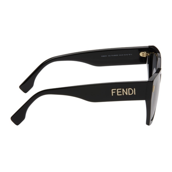 펜디 펜디 Fendi Black Bold Sunglasses 232693F005024