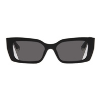펜디 Fendi Black Rectangular Sunglasses 232693F005045