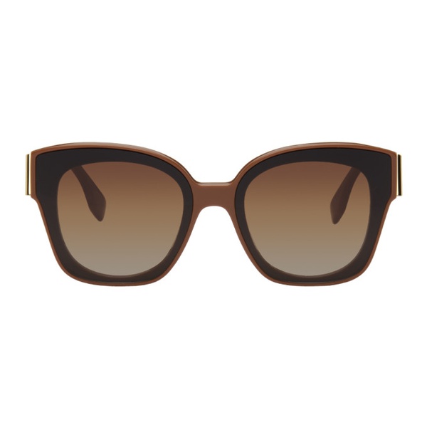 펜디 Brown 펜디 Fendi First Sunglasses 232693F005067