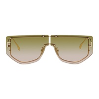 Gold 펜디 Fendi First Sunglasses 232693F005071