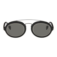 펜디 Fendi Black FF Around Sunglasses 232693M134002