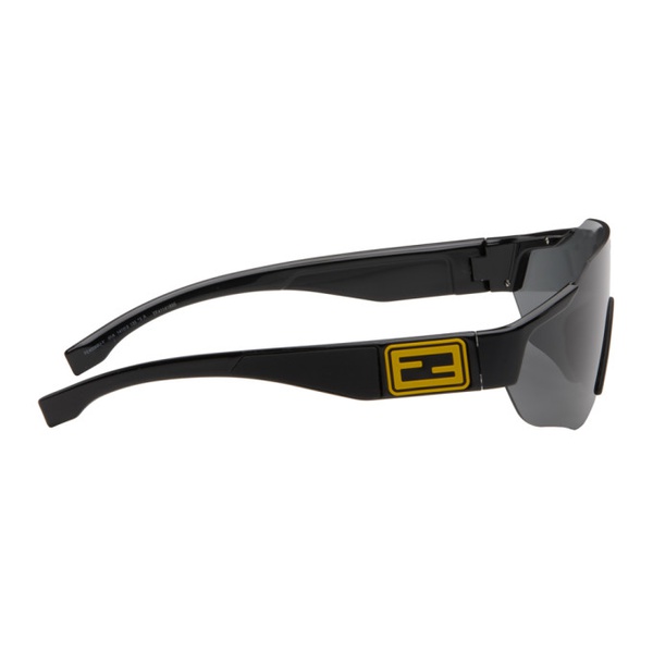펜디 펜디 Fendi Black Sport Baguette Sunglasses 232693M134006