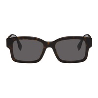 펜디 Fendi Tortoiseshell OLock Sunglasses 232693M134024