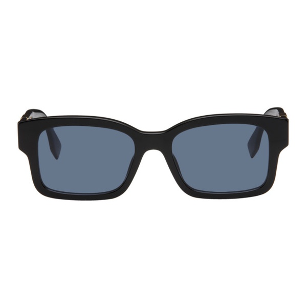 펜디 펜디 Fendi Black OLock Sunglasses 232693M134025