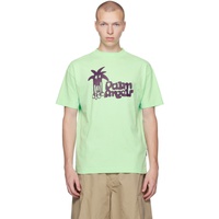 팜엔젤스 Palm Angels Green Douby T-Shirt 232695M213003