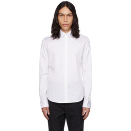 우영미 WOOYOUNGMI White Spread Collar Shirt 232704M192018