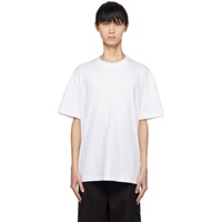 우영미 WOOYOUNGMI White Printed T-Shirt 232704M213012