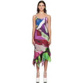 마르케스 알메이다 Marques Almeida Multicolor Printed Midi Dress 232714F054000