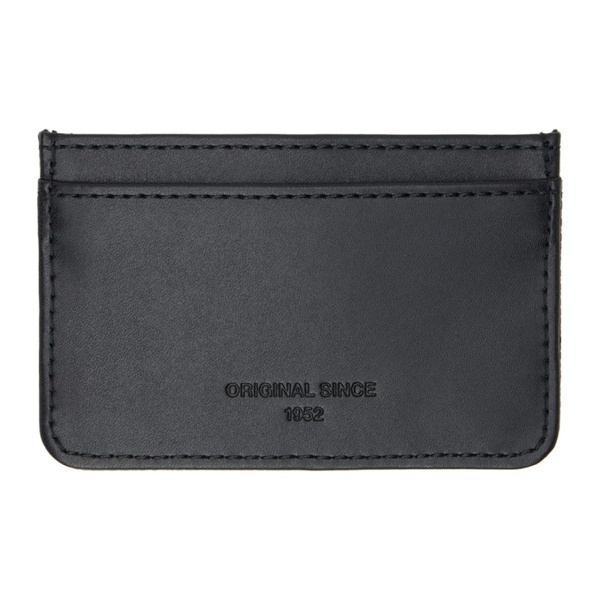  Fred Perry Black Logo Card Holder 232719M163000