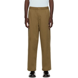 Fred Perry Brown Drawstring Trousers 232719M190003