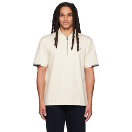 Fred Perry 오프화이트 Off-White Half-Zip Polo 232719M212017