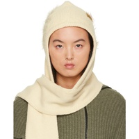 OPEN YY 오프화이트 Off-White Hooded Scarf 232731F028003