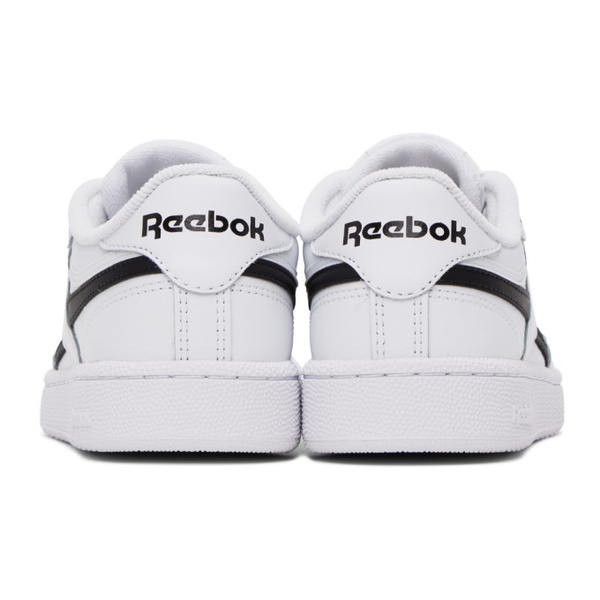  리복 클래식 Reebok Classics White & Black Club C Revenge Sneakers 232749F128050