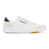 리복 클래식 Reebok Classics White & Black LT Court Sneakers 232749F128064