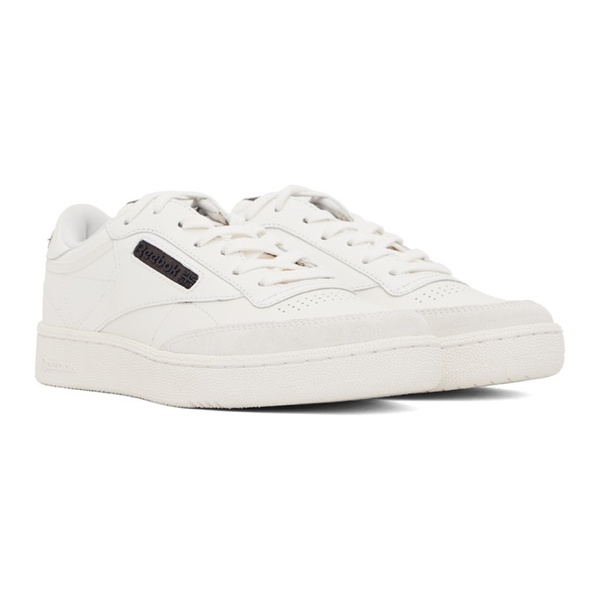  리복 클래식 Reebok Classics White Club C Sneakers 232749F128090