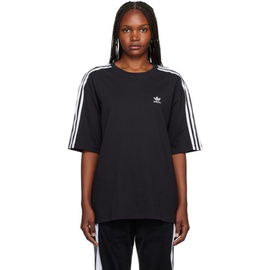 아디다스 오리지널 Adidas Originals Black 3S T-Shirt 232751F110000