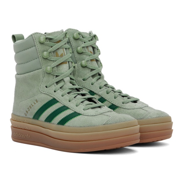 아디다스 아디다스 오리지널 Adidas Originals Green Gazelle Sneakers 232751F127004