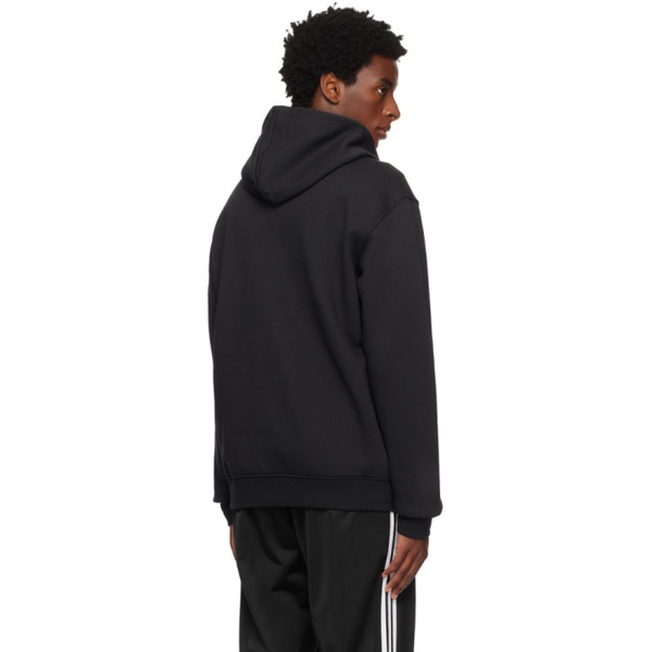 아디다스 아디다스 오리지널 Adidas Originals Black Trefoil 에센셜 Essentials Hoodie 232751M202021