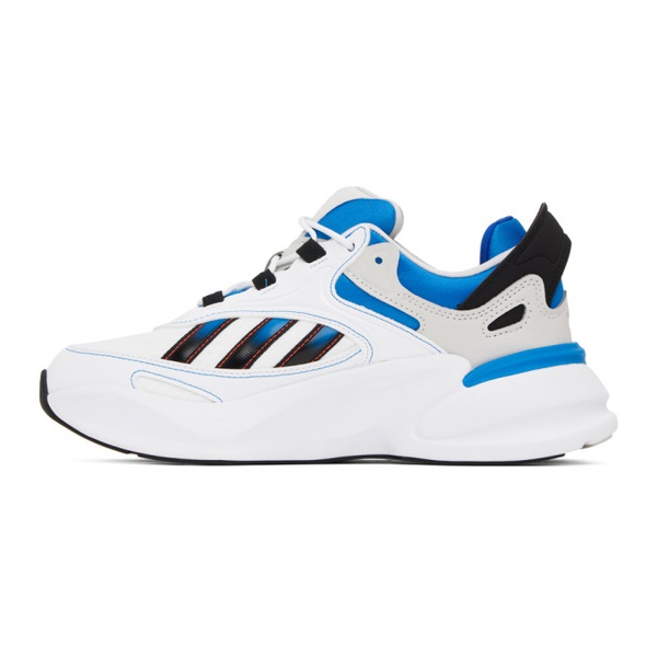 아디다스 아디다스 오리지널 Adidas Originals White & Blue Ozmorph Sneakers 232751M237075