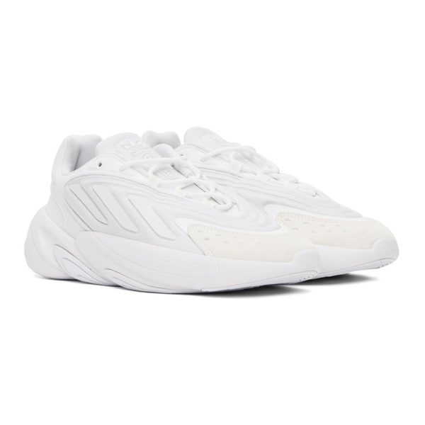 아디다스 아디다스 오리지널 Adidas Originals White Ozelia Sneakers 232751M237084