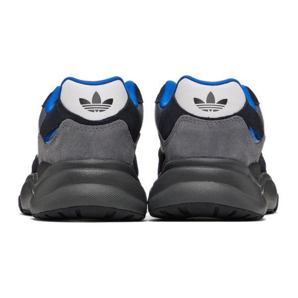 아디다스 아디다스 오리지널 Adidas Originals Black & Gray R에트로 ETROPY F90 Sneakers 232751M237086