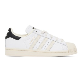 아디다스 오리지널 Adidas Originals White & 오프화이트 Off-White Superstar Sneakers 232751M237098