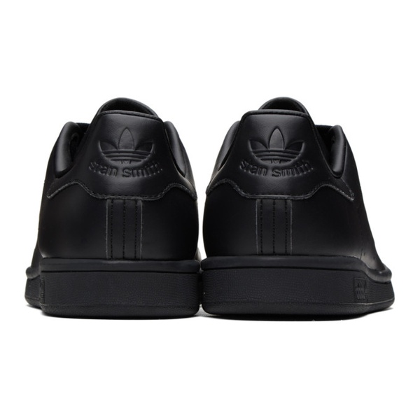 아디다스 아디다스 오리지널 Adidas Originals Black Stan Smith Sneakers 232751M237105
