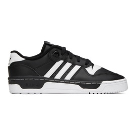 아디다스 오리지널 Adidas Originals Black Rivalry Low Sneakers 232751M237133