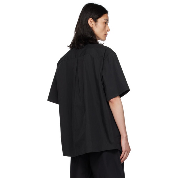  존 엘리어트 John Elliott Black Cloak Shirt 232761M192014