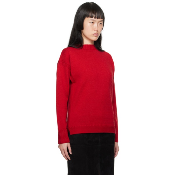  TOTEME Red Vented Sweater 232771F096019