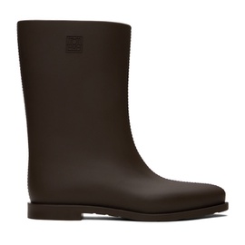 TOTEME Brown The Rain Boot Boots 232771F113003