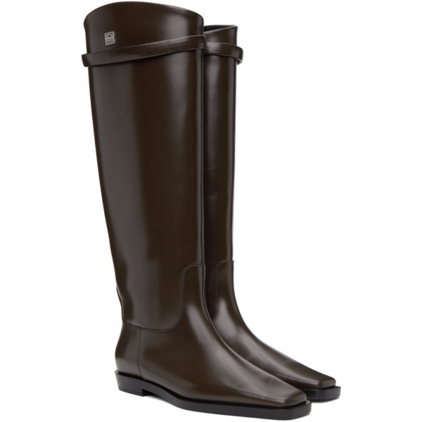  TOTEME Brown The Riding Boots 232771F115002
