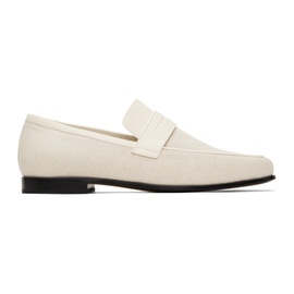 TOTEME 오프화이트 Off-White The Canvas Penny Loafers 232771F121000