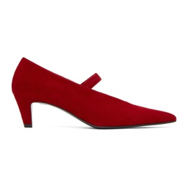 TOTEME Red The Mary Jane Pumps 232771F122002