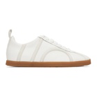 TOTEME 오프화이트 Off-White The Leather Snea...