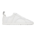 TOTEME White The Leather Sneakers 232771F128001
