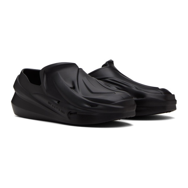  1017 ALYX 9SM Black Mono Slip-On Sneakers 232776M237002