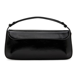 Courreges Black Sleek Leather Bag 232783F046009
