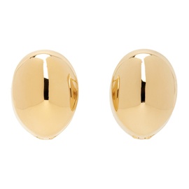보테가 베네타 Bottega Veneta Gold Hoop Earrings 232798F022009
