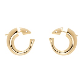 보테가 베네타 Bottega Veneta Gold Hoop Earrings 232798F022012