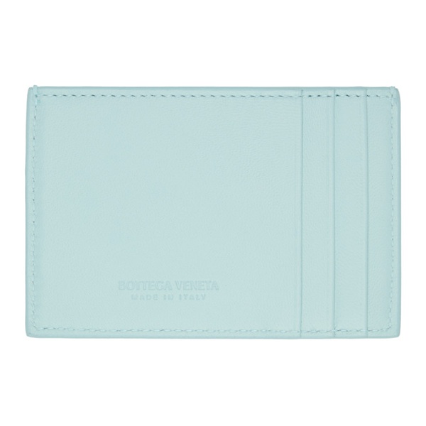 보테가베네타 보테가 베네타 Bottega Veneta Blue Cassette Card Holder 232798F037002