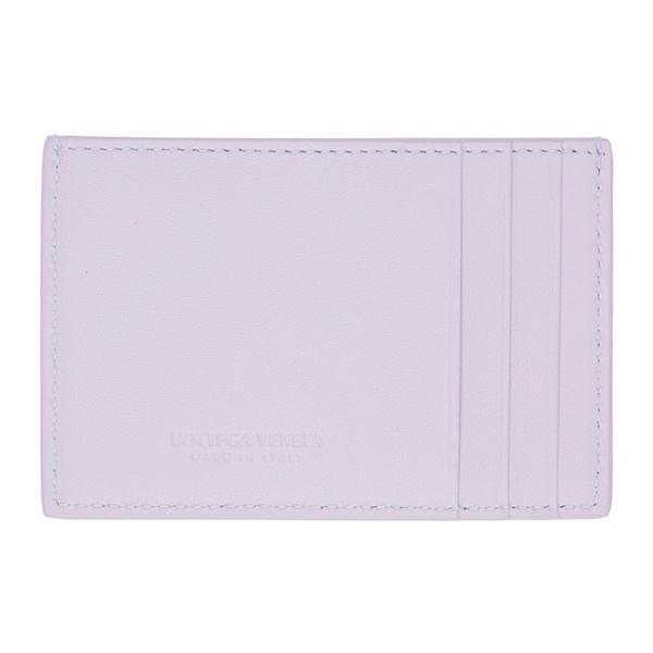 보테가베네타 보테가 베네타 Bottega Veneta Purple Cassette Card Holder 232798F037019