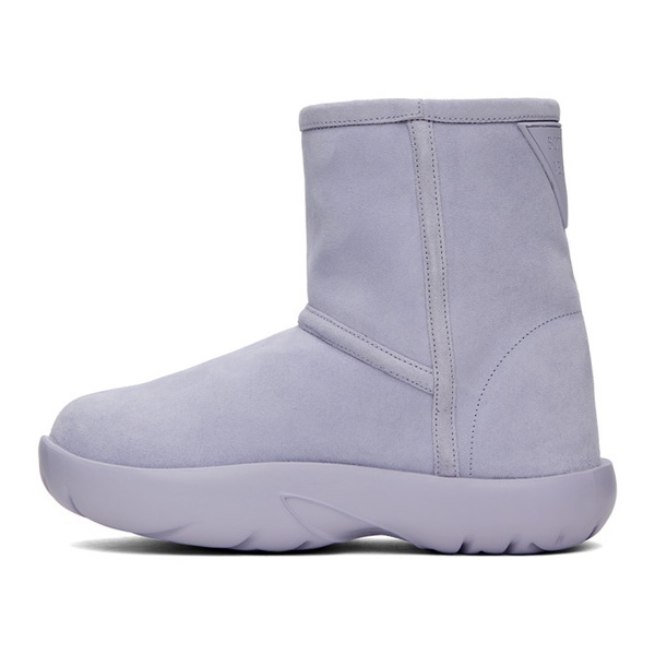 보테가베네타 보테가 베네타 Bottega Veneta Purple Snap Ankle Boots 232798F113018
