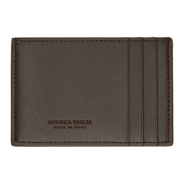 보테가베네타 보테가 베네타 Bottega Veneta Brown Cassette CR에디트 EDIT Card Holder 232798M163004