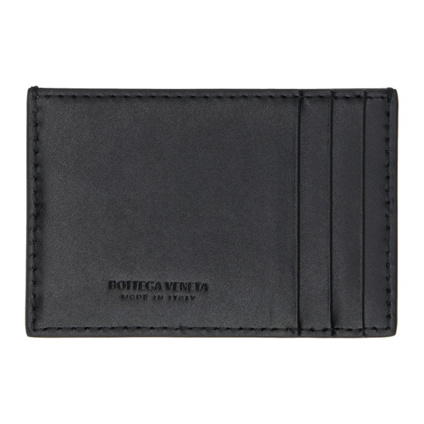 보테가베네타 보테가 베네타 Bottega Veneta Black Cassette Card Holder 232798M163005