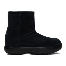 보테가 베네타 Bottega Veneta Black Snap Ankle Boots 232798M223011